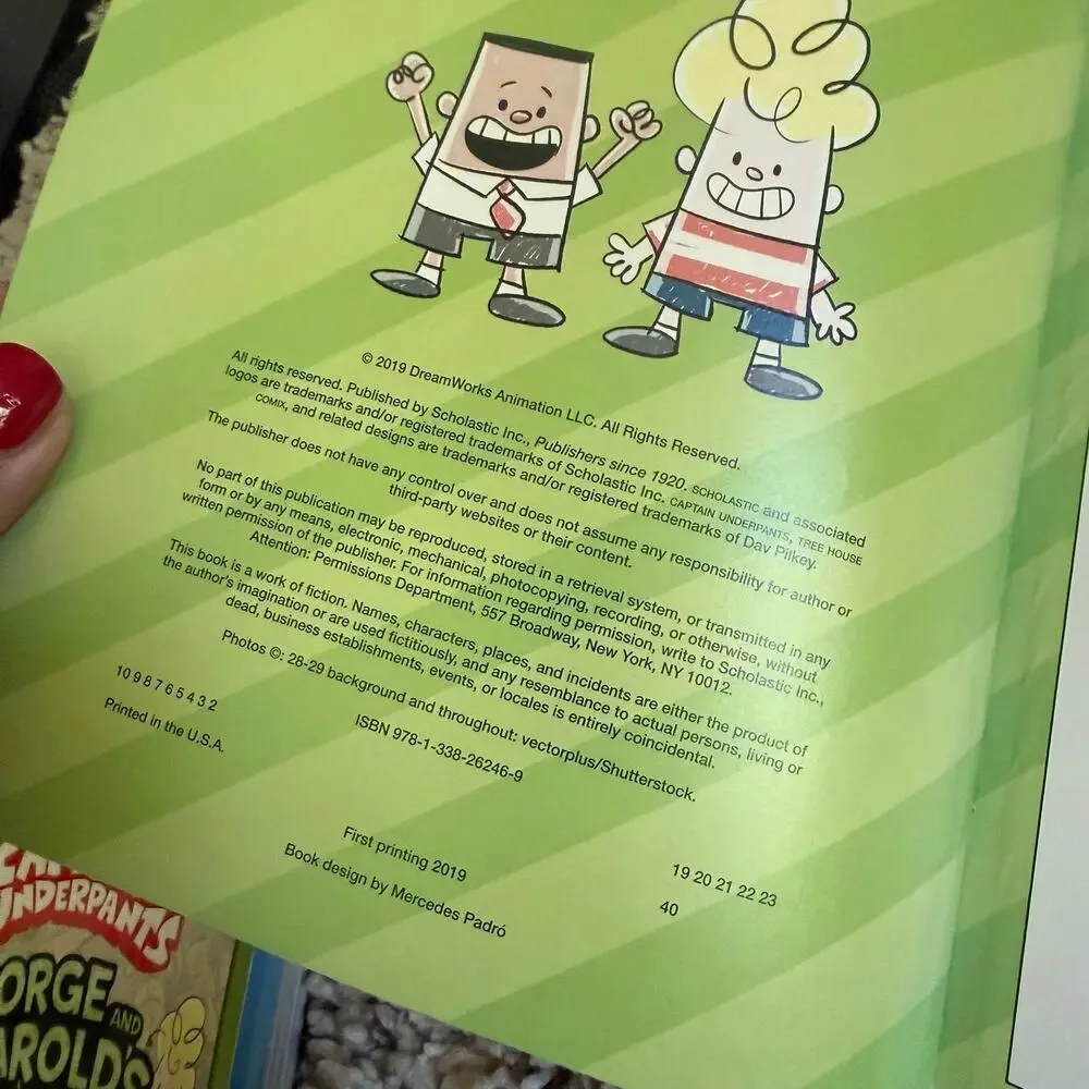 Epic Tales Captain Underpants George Harold's Comix Collection #1 Comic Book